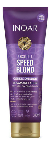 Condicionador Absolut Speed Blond 240ml