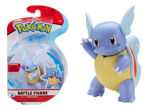 Boneco Pokemon Figura De Batalha Wartortle 8cm - Sunny 2601