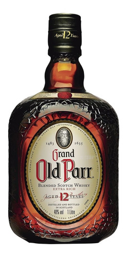 Whisky Old Parr 12 Años Litro 1000ml - mL a $210