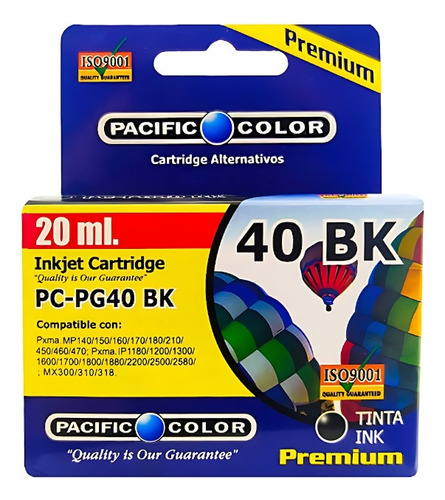 Cartridge Pcg-40 Negro Para Canon Pixma Fax Jx200
