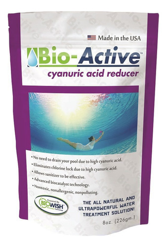 Bio-active Estabilizador De Piscina/reductor De Acido Cianur