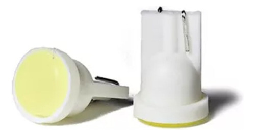 Kit X2 Lampara T10 Posicion Led Cob 12v Piojito W5w Muelita