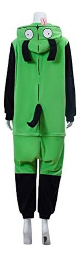 2024 Melangcos Invader Cosplay Zim Disfraz Gir Onesie