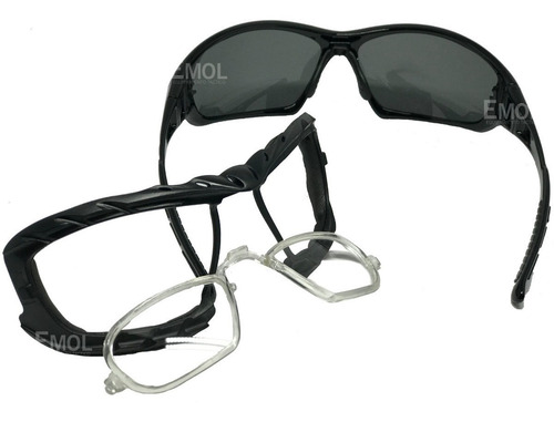 Imagen 5 de 6 de Anteojos Sol Protector Recetado Táctico Polarizado Uv400