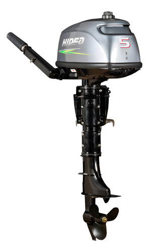 Motor De Popa Hidea 5 Hp 2t Com Partida Manual