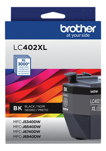 Cartucho Brother Lc402xlbks Imp J6740dw - Negro