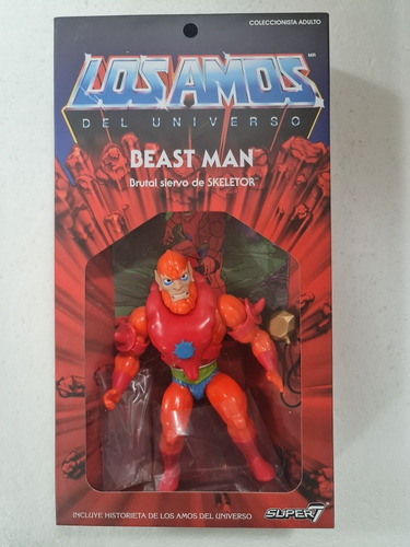 Beast Man Los Amos Del Universo Super 7 Masters Of The Unive