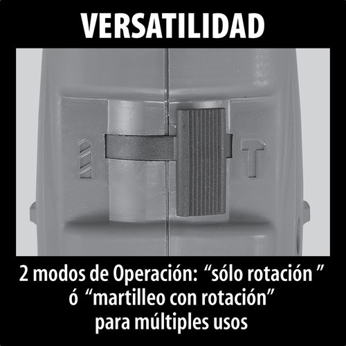 Imagen 5 de 10 de Taladro Percutor Destornillador Eléctrico Makita Hp1640 13mm