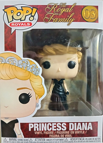 Funko Pop Lady Diana Princess Of Wales Royal Family Original (Usado)