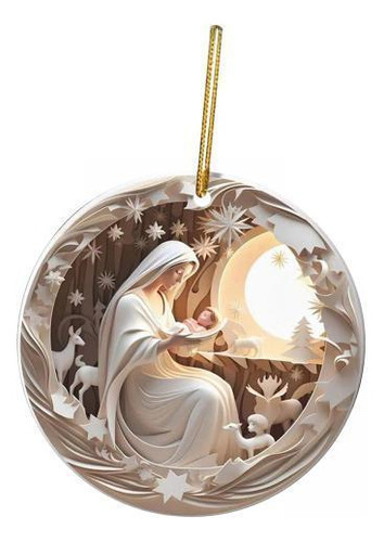 2 Colgante De Ventana De Navidad, Adorno Colgante De Navidad