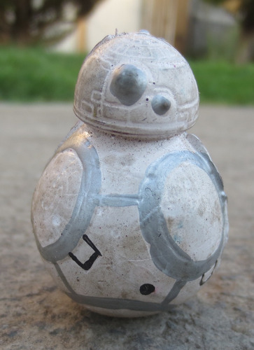 Vintage Rara Figura Bootleg De Star Wars Droide Bb 8!