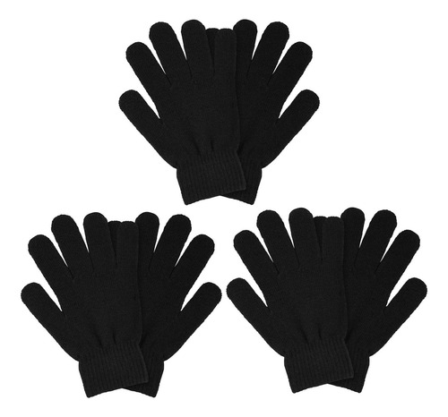 Menoly 3 Pares De Guantes Mágicos De Invierno, Guantes De Pu