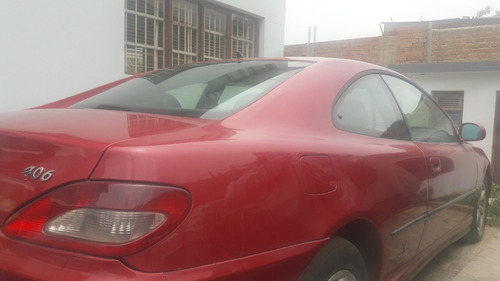 Peugeot 406, Color Rojo, Motor 2000 Cc, 3 Puertas, Coupe