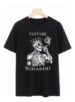 Comprar Polo Oversize Con Diseños Gym Calidad Y Alta Costura Negro