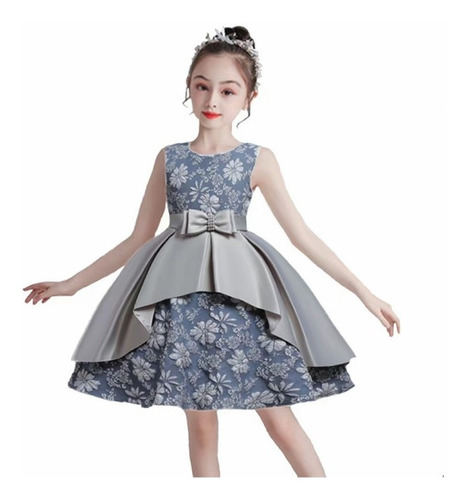 Elegante Vestido De Princesa Para Niña De 3 A 12 Años