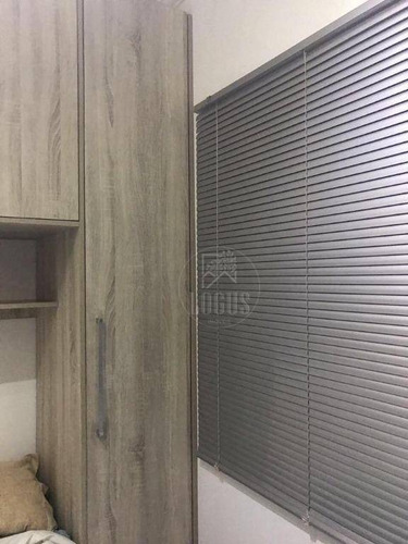 Imagem 12 de 16 de Apartamento Com 2 Dormitórios Sendo 2 Suítes-à Venda, 54 M² Por R$ 255.000 - Jardim Das Maravilhas - Santo André/sp - Ap1552