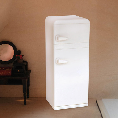 Mini Nevera Para Casa De Muñecas, Aparato De Cocina Con,