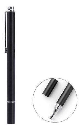 Lápiz De Dibujo Capacitivo Con Pantalla Táctil Negra Para Te
