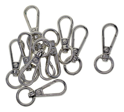 Llavero De Broche De Langosta Plata