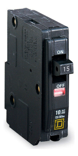 Interruptor Termomagnetico 15 A 1, Sqare D