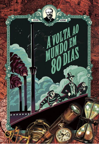 A volta ao mundo em 80 dias, de Verne, Julio. Editora Martin Claret Ltda, capa dura em português, 2018
