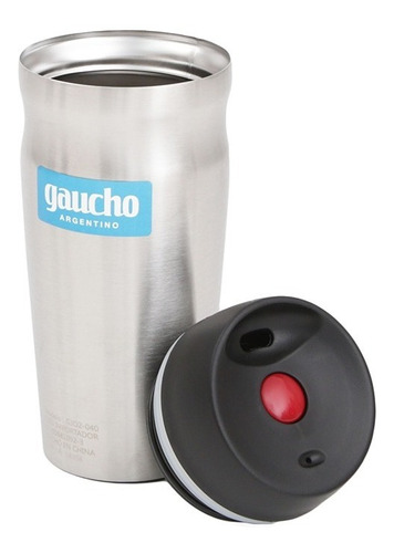 Vaso Jarro Térmico Gaucho Argentino Acero Inoxidable 