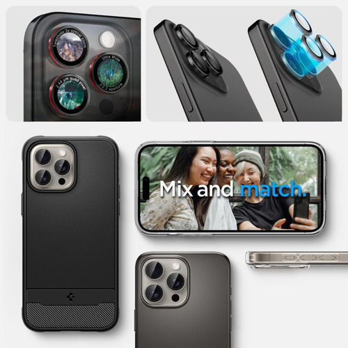 Templado Camara Para iPhone 14 Plus Pro Max Spigen Optik Pro