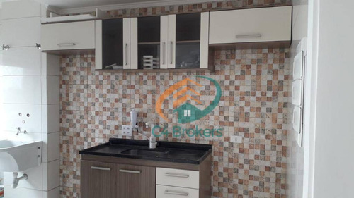 Apartamento Com 2 Dormitórios À Venda, 50 M² Por R$ 230.000,00 - Vila Carmosina - São Paulo/sp - Ap3564