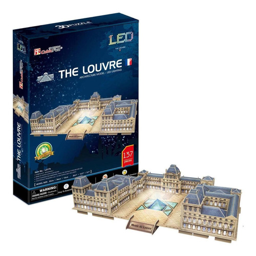 Louvre Con Luces Led