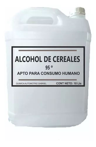 Alcohol De Cereal Apto Consumo Humano Tridestilado