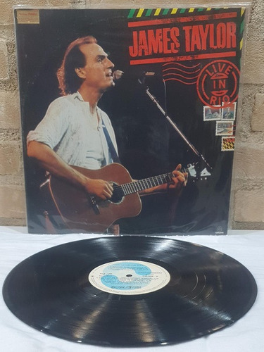 Vinil Lp James Taylor Live In Rio 1986