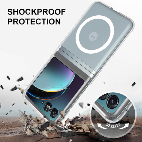 J0k Para Motorola Moto Razr 50, Capa De Celular Compatível