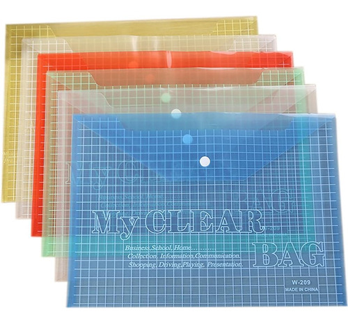 10 Carpetas De Plástico Transparente Archivos, Mi Carp...