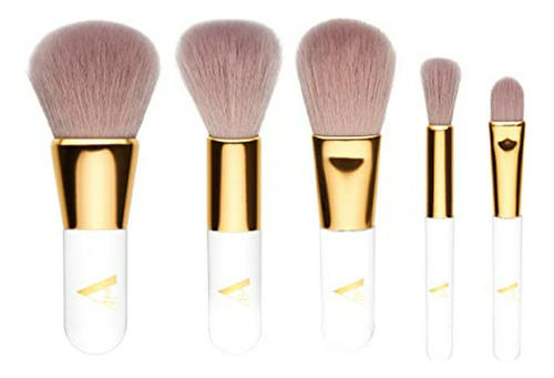 Set De Brochas De Maquillaje Veil Cosmetics | 5 Piezas | Via