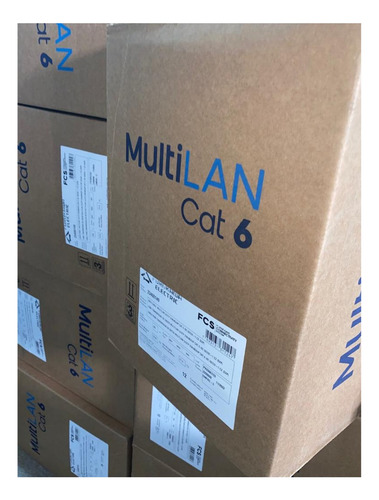 Cable Utp Cat6 Furukawa Interior Gigalan Bobina 305mts Cobre