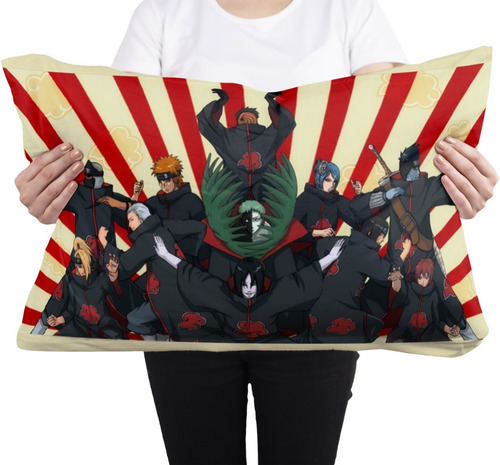 Cojin Almohada Akatsuki Personajes Diseño Naruto Hogar Arte Diseño De La Tela Lisa