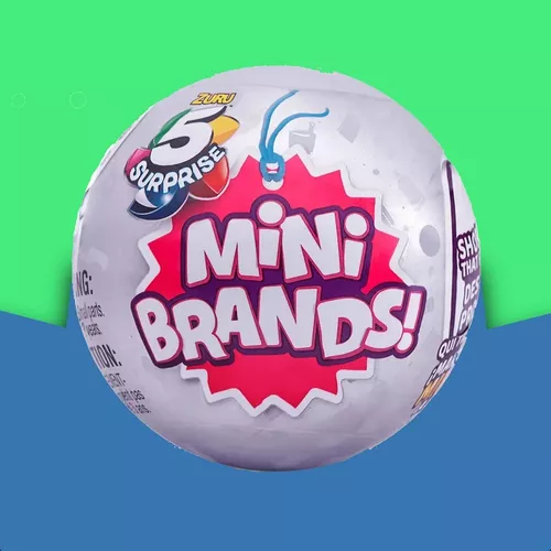 5 Surprise Mini Brands Miniaturas Colecionáveis Xalingo