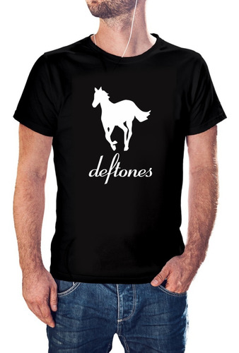 Polera Deftones Hombre 100% Algodón