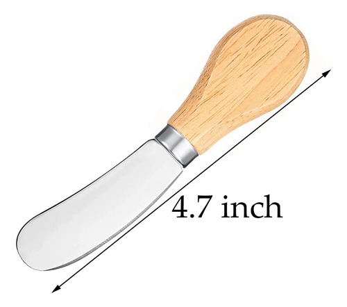Ihomeset Esparcidores De Mantequilla De Queso Con Mango De M