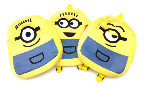 Mochila Minions 3d Phi Phi Toys Original 3 Diseños