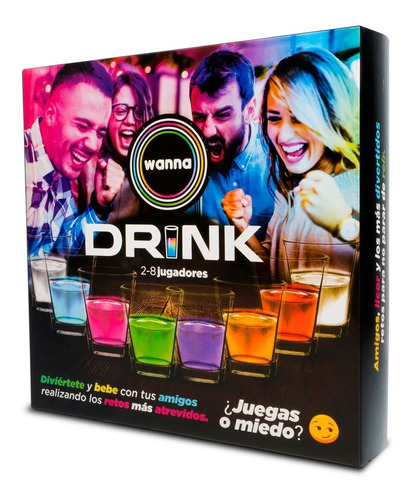 Juego De Mesa Para Tomar Con Amigos Wanna Drink Erotico