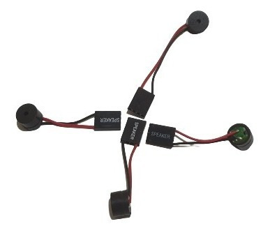 Speaker Alto-falante Buzzer Placa Mãe Pc Desktop - 04 Pçs