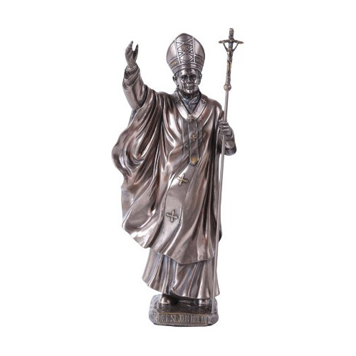 Estatua Icono Escena Papa Juan Pablo Ii