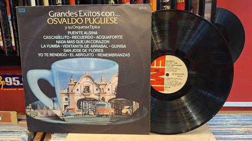 Osvaldo Pugliese Grandes Exitos Con... Lp Vinilo Ex+