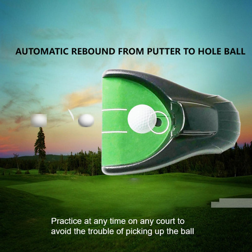Automático De La Pelota De Golf De La Taza De Putt