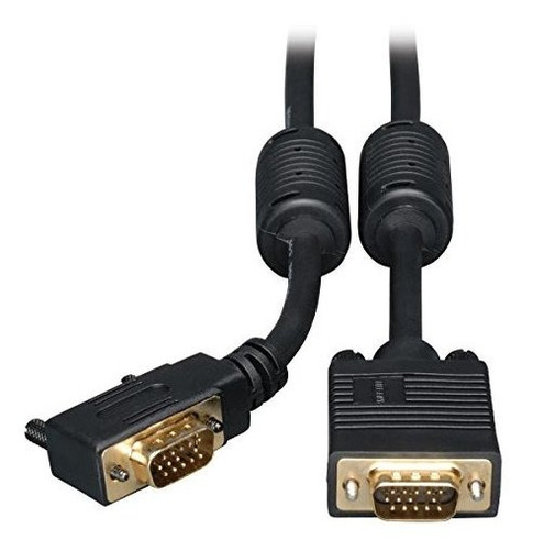 Cable De Monitor De Ángulo Recto Coaxial Vga Tripp Lite Cabl