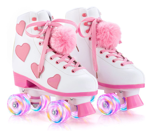 Ruthfot Patines Clasicos Para Mujeres Y Ninas Con Ruedas Ilu