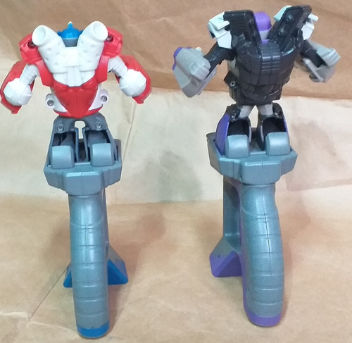2 Bonecos Battle Masters Optimus Prime Megatron Hasbro 2013 (Usado)
