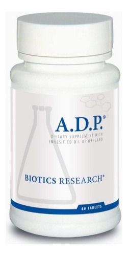 Aceite De Orégano 50 Mg 60 Tabletas - Biotics Research 