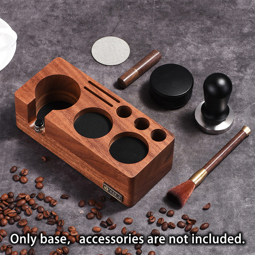 Tamper Station Station Treelf Espresso Tamper Tamping Walnut